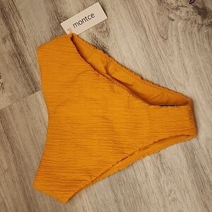 Montce high waisted bikini bottom sz MED